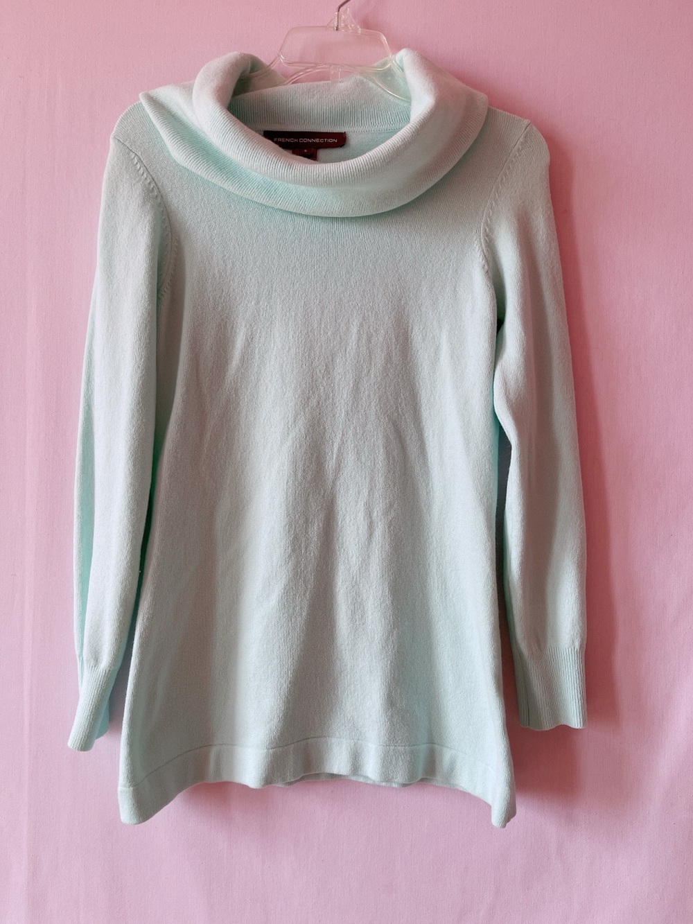 French Connection Cowl Neck Tunic Sweater 🩵
